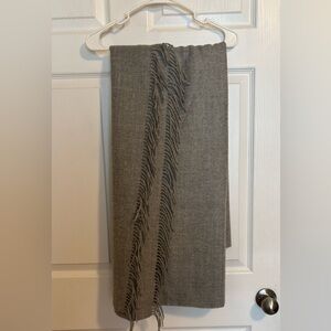 Crate&Barrel Gray shawls